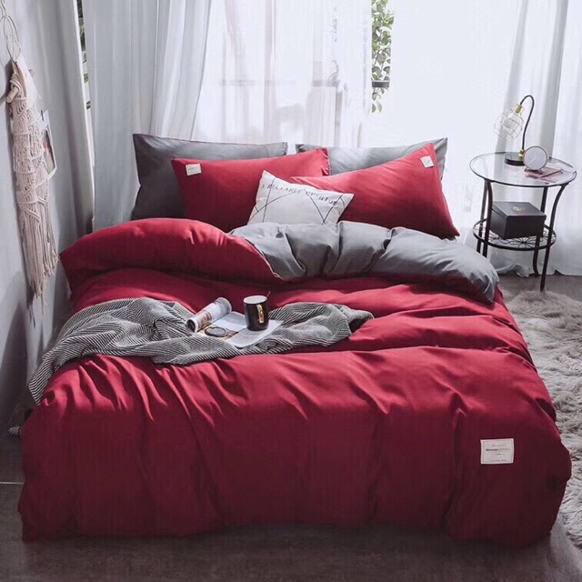 Chăn ga gối Cotton Đũi miễn phí bo chun(FreeShip)