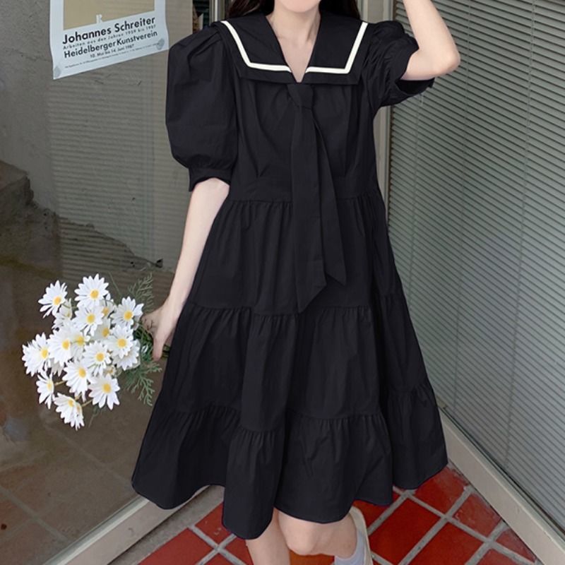 Đầm ôm Dáng Rộng Thời Trang Phong Cách Hàn Quốc