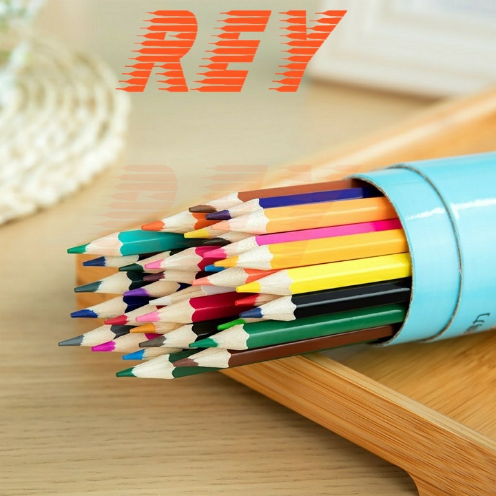 [Giao hỏa tốc] Hộp bút chì màu gỗ - có kèm chuốt Deli 7012 - 7013 - 7014 - 7015