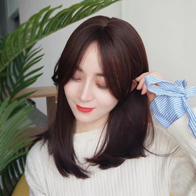 <CAO CẤP> Tóc Giả hai mái lơi cúp nhẹ đẹp 1247