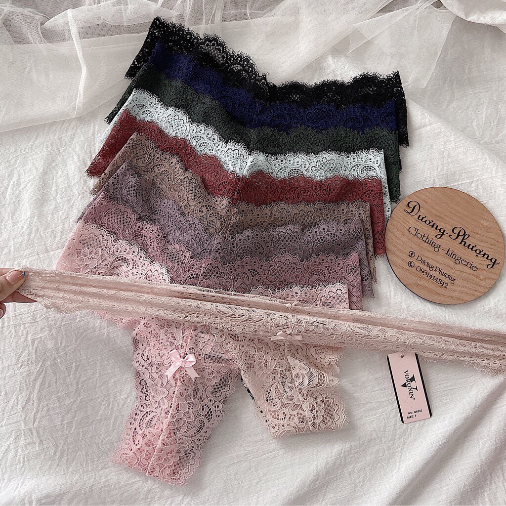 Quần ren lọt khe chữ Y cao cấp sexy quyến rũ YiOn Underwear QY03