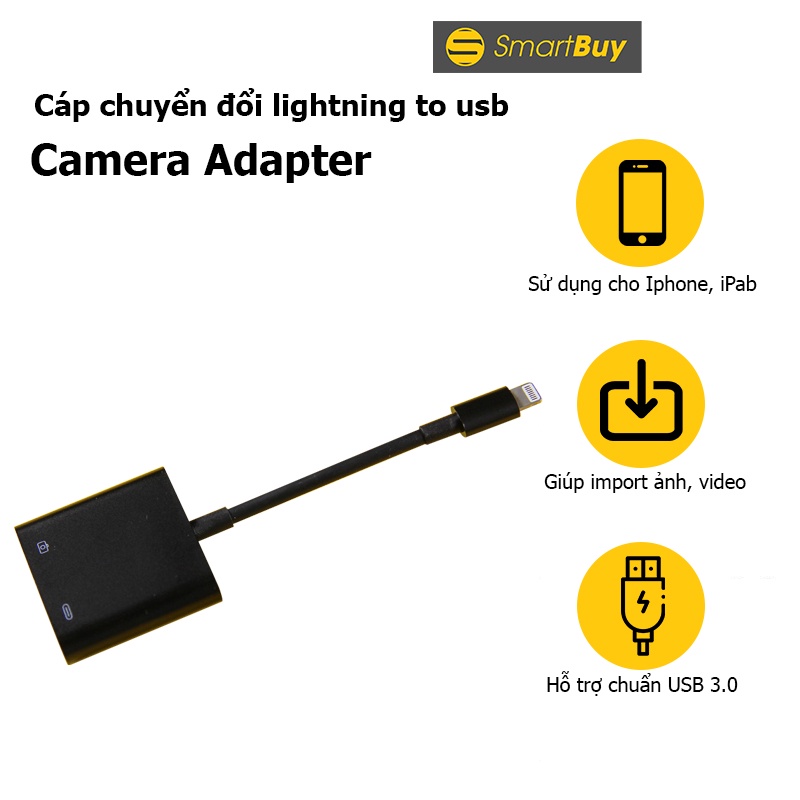 Cáp chuyển đổi to usb 3 Camera Adapter-Hàng