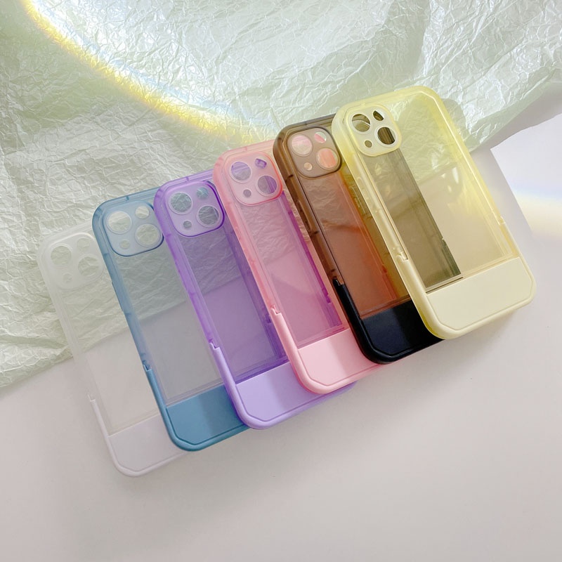 Ốp Điện Thoại Màu Kẹo Chống Bụi Bẩn Chống Sốc Cho IPhone13 11 12 Pro Max 7 8 Plus X