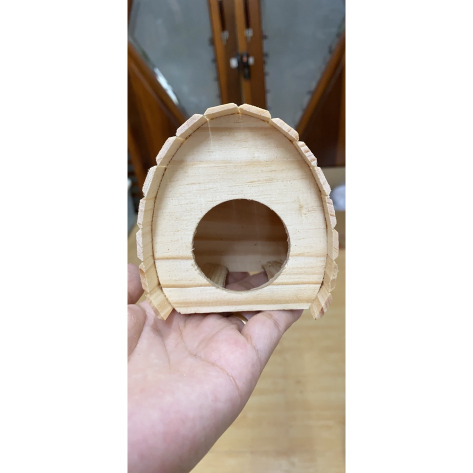 Nhà ngủ gỗ dành cho hamster