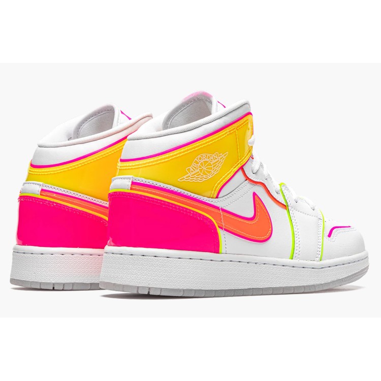 Giày Jordan 1 Mid edge glow Nike Auth Order