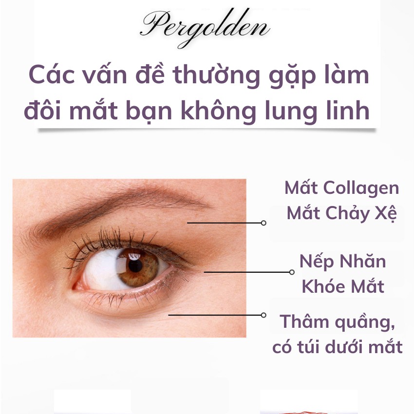 [Giảm Giá 3 Ngày] Kem Mắt Mờ Quầng Thâm KanJN 20g Xóa mờ nếp nhăn da Tan Bọng mắt Pergolden Ka031 | BigBuy360 - bigbuy360.vn