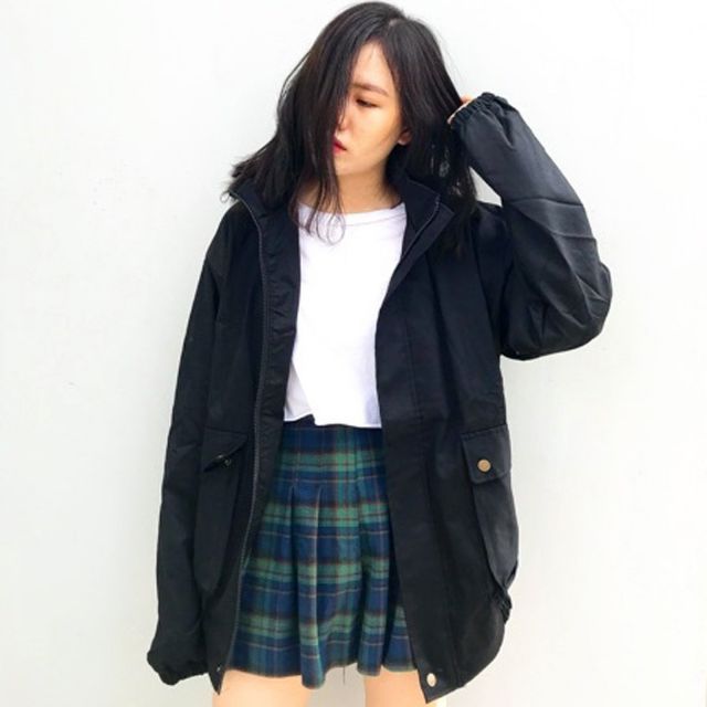 Áo khoác kaki phom rộng túi hộp, HÌNH THẬT TREO TƯỜNG VÀ TRẢI SÀN - KA30 - MUA NGAY