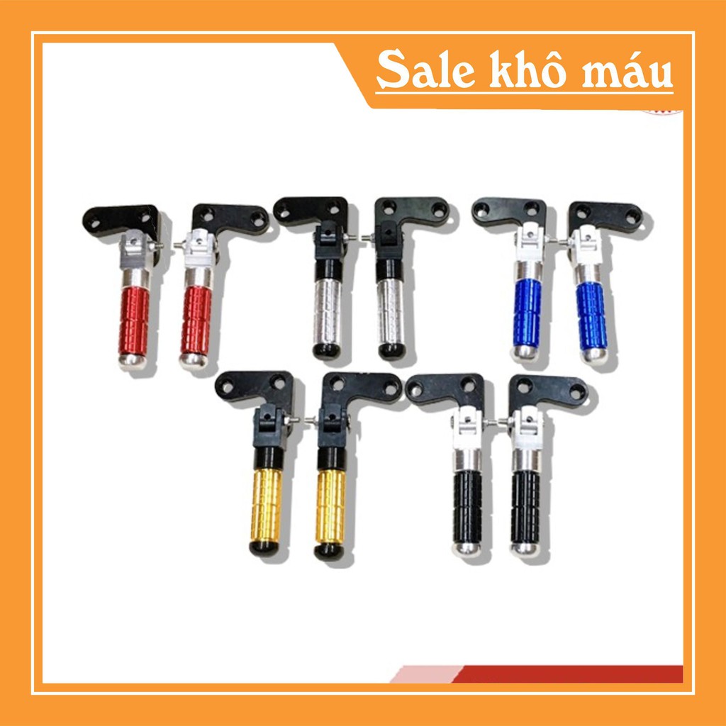 [SALE SỐC] GÁC CHÂN XE CUP 2019 NHÔM NHIỀU MÀU - CHÍNH HÃNG UNIVERSE (HÀNG CAO CẤP)