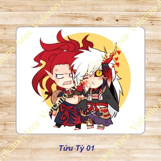 [Tửu Tỳ] Lót chuột Âm Dương Sư - in theo yêu cầu - Game, Tỳ Mộc, Tửu Thôn Đồng Tử