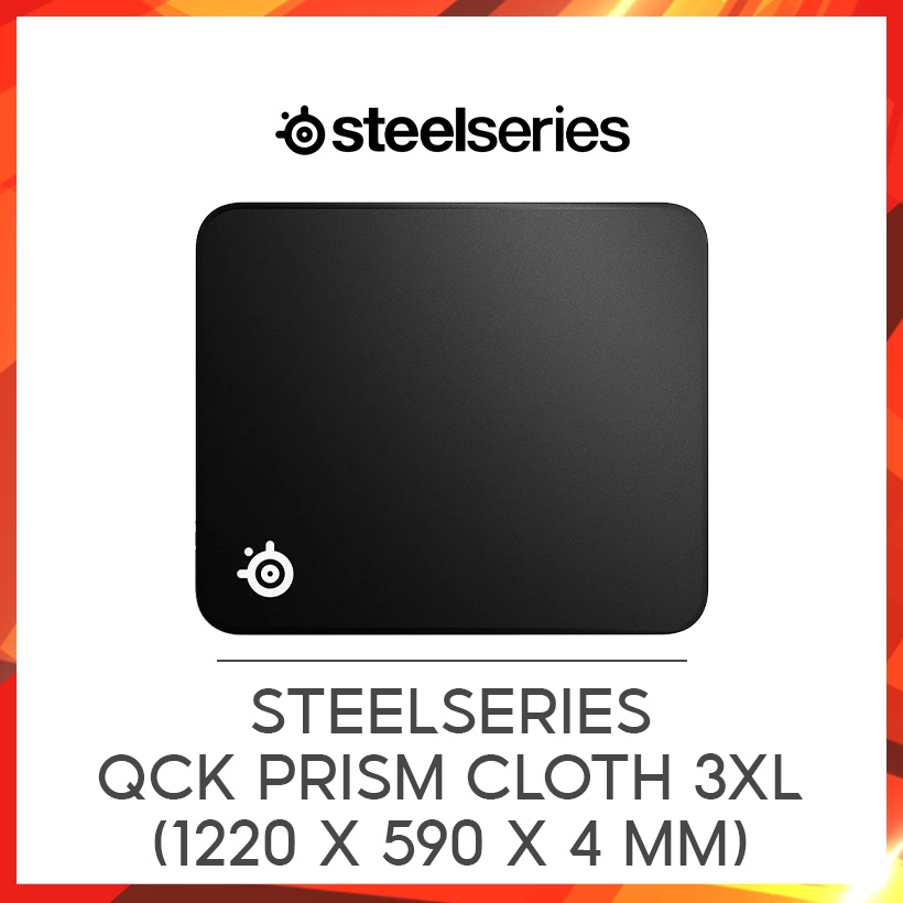 [Mã ELHAMS5 giảm 6% đơn 300K] Bàn di chuột SteelSeries QcK Prism Cloth 3XL - 63511 (1220 x 590 x 4 mm)