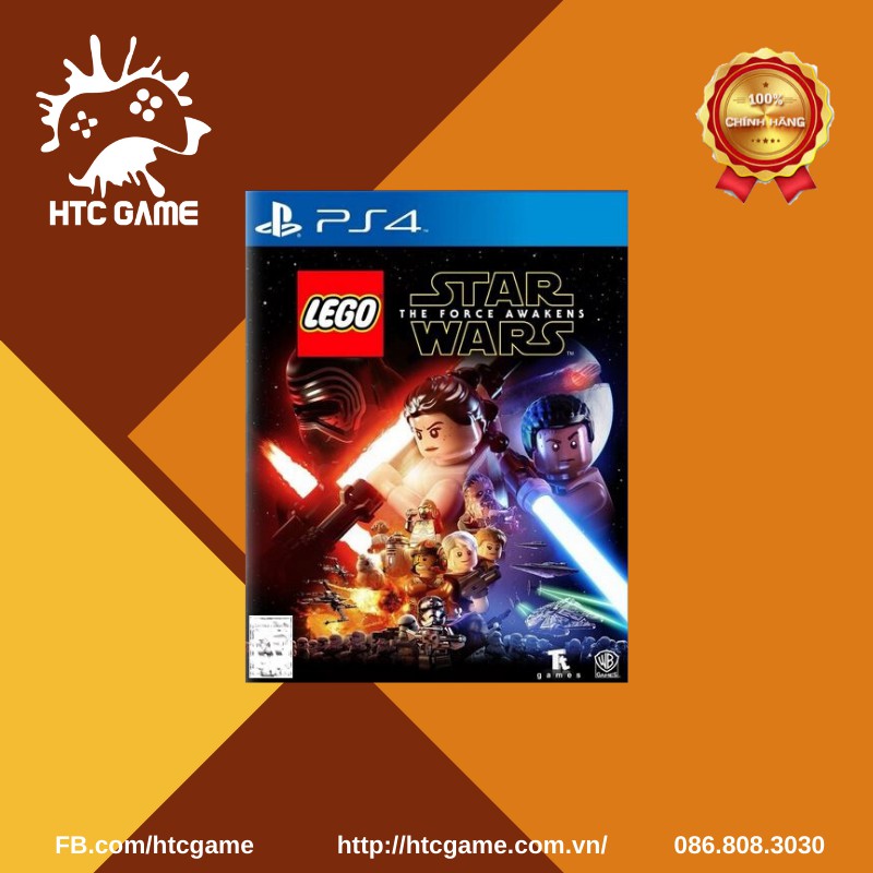 Đĩa game PS4 Lego Star Wars The Force Awakens (hệ Asia)