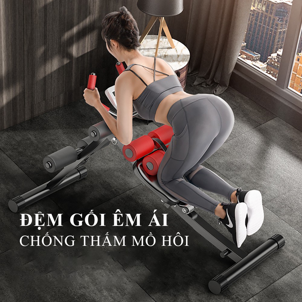 Máy tập cơ bụng đa chức năng Adking giúp tập cơ bụng, tập gym, tập thể dục hiệu quả tại nhà. Bảo hành 2 năm, 7 đổi mới.