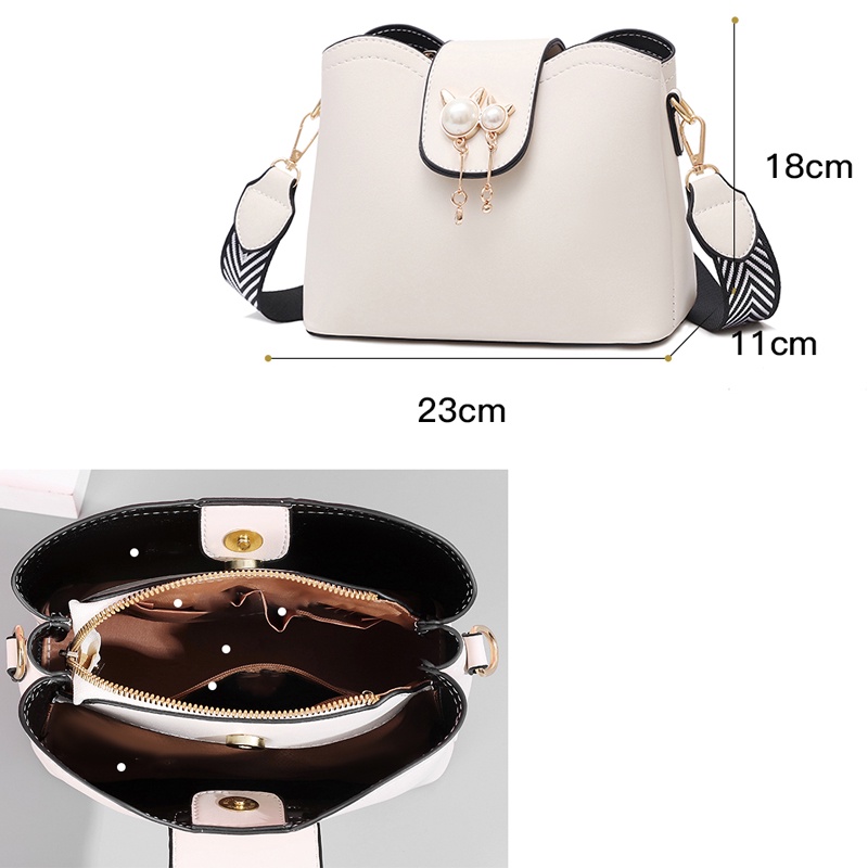 Túi Xách Nữ Đeo Vai Thời Trang Phong Cách Hàn Quốc