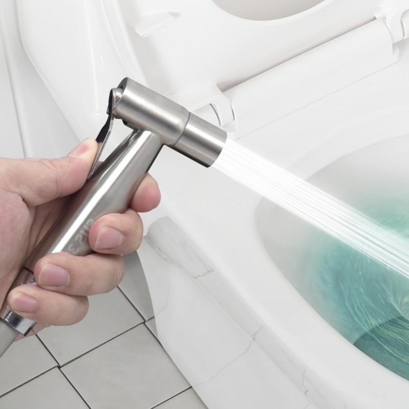 Vòi xịt vệ sinh tăng áp inox Suninlife bảo hành 3 năm