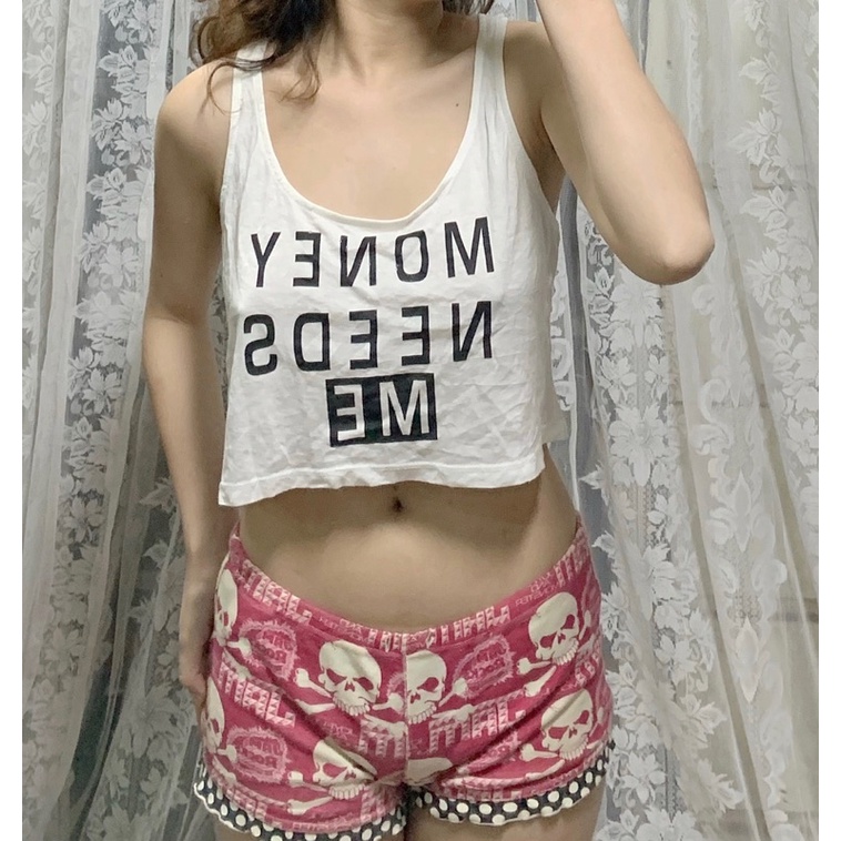 Croptop hai dây 2hand