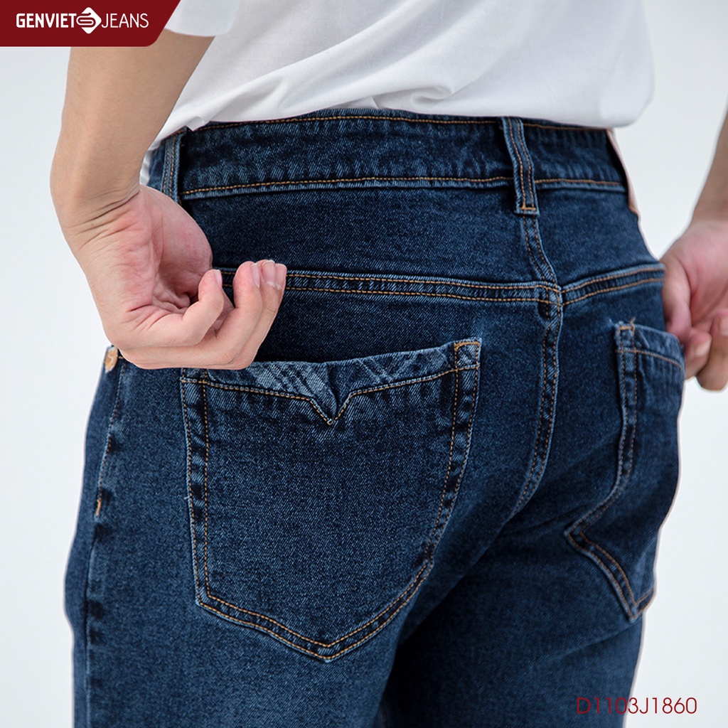 Quần Dài Jeans Nam Col Cơ Bản Genviet D1103J1860