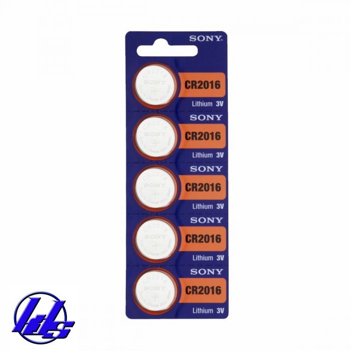 Pin CR2016 Sony Lithium 3V - Vỉ 1 viên