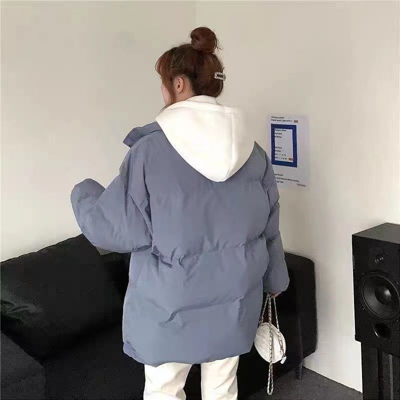 Áo phao nam nữ mũ áo hoodile phong cách hàn quốc trẻ trung cho mua đông AK7