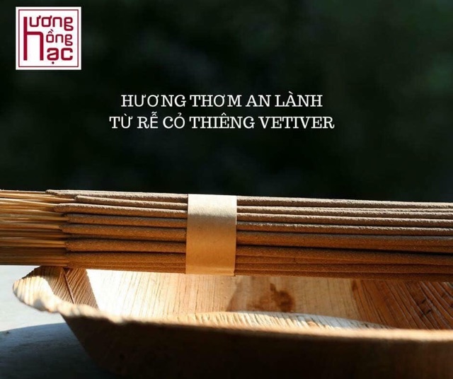 Hương Hồng Hạc từ rễ cỏ thiêng Vetiver