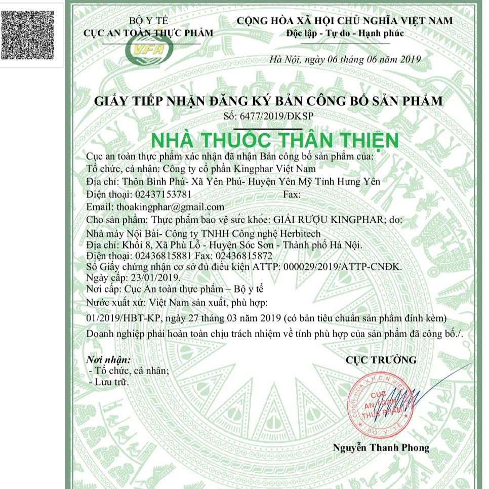 GIẢI RƯỢU, BỔ GAN KINGPHAR – HỖ TRỢ GIẢI ĐỘC GAN (HỘP 32 VIÊN)