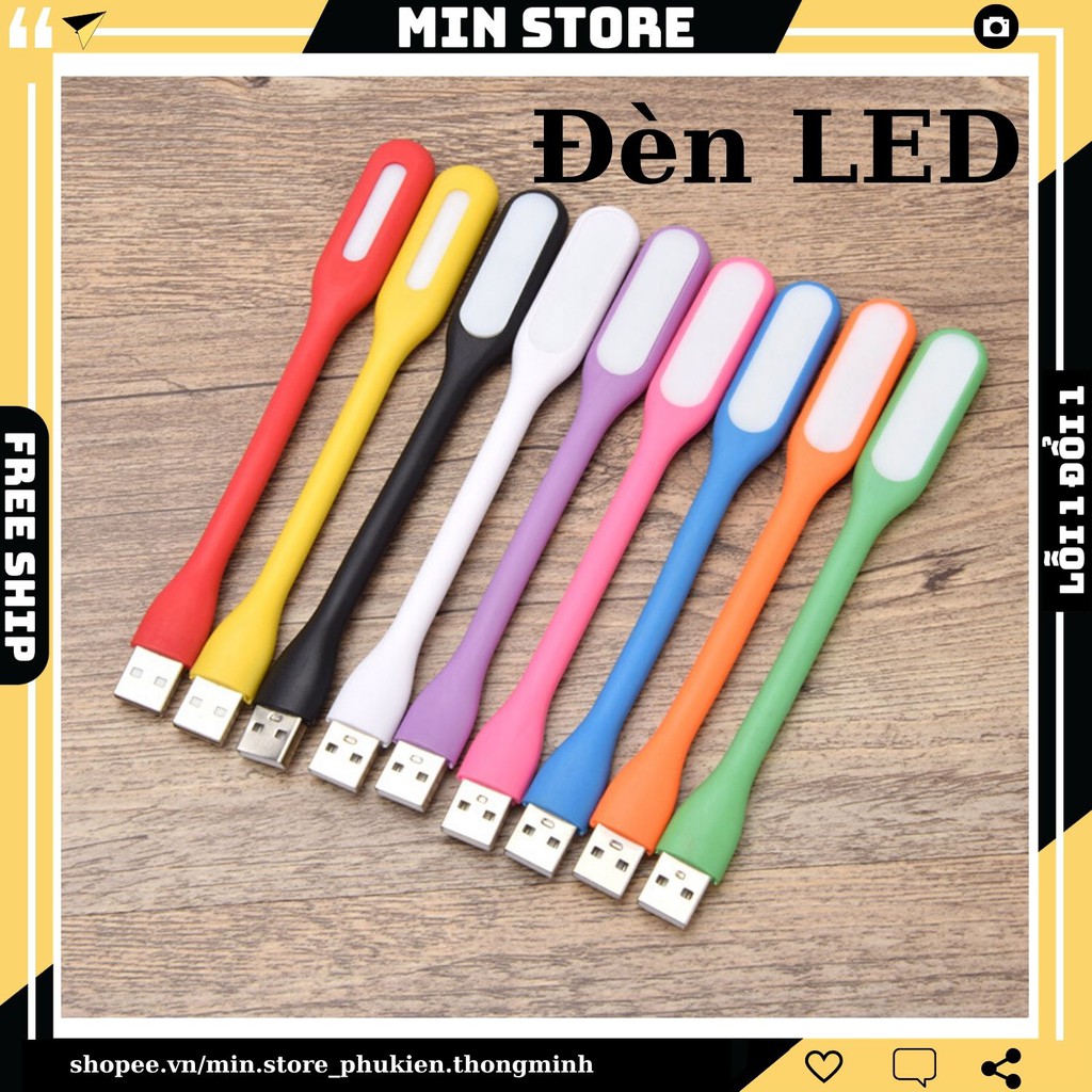 Đèn LED Đọc Sách Cắm Cổng USB  Tiện Dụng Gọn Nhẹ - Min STORE