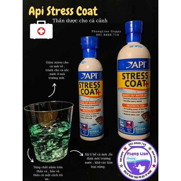 API STRESS COAT - Thần Dược Cho Cá Cảnh.
