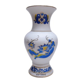 BÌNH BÔNG,LỌ HOA SEN XANH NP CAO 19CM,22.5CM