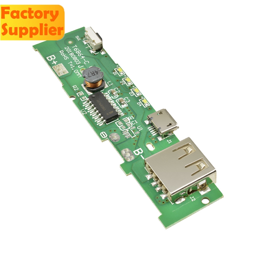 Mô Đun Sạc Pin 5v 1a 2a Usb Dành Cho Pin 18650