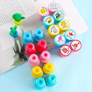Bộ mực in hình hello kitty - mặt cười- ngôi sao - trái cây ngộ nghĩnh cho bé
