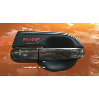 Ốp hõm tay cửa ford ranger