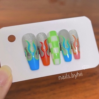 [Nailbox] Móng úp ngọn lửa phừng phừng