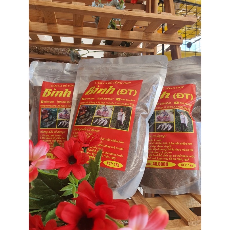 CÁM BÌNH CÂU CÁ ĐỒNG THÁP - Gói 1kg