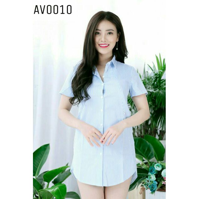 Váy cho con bú, váy cho con ti, áo sơ mi dáng dài có khóa cho mẹ sau sinh (HÀNG CÓ SẴN- ẢNH THẬT)