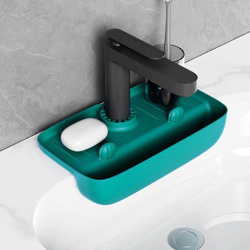 Khay Đựng Đồ Dùng Gắn Vòi Nước Bồn Rửa Nhà Bếp / Nhà Tắm