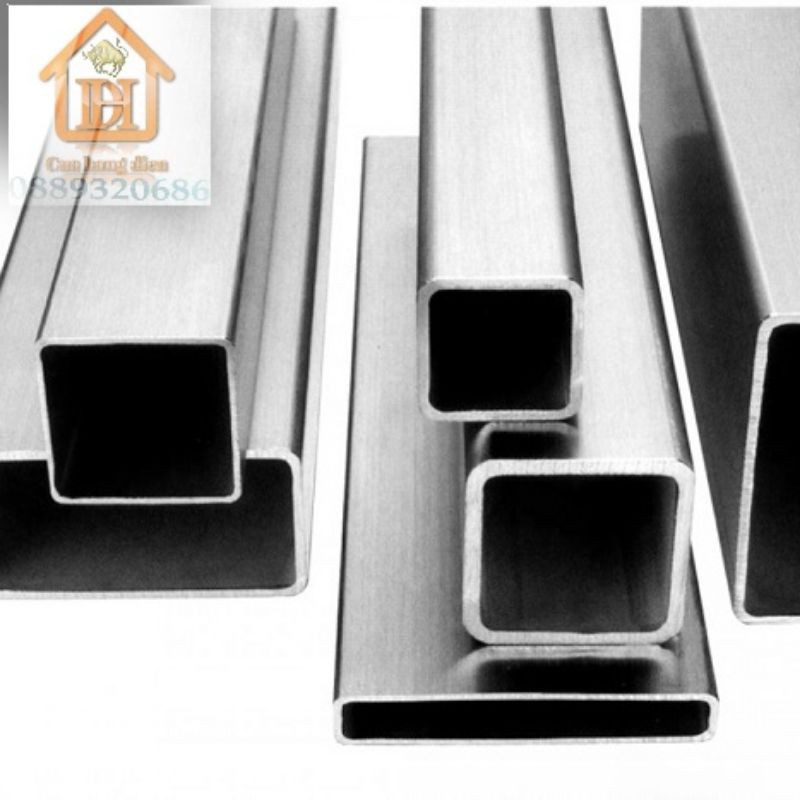 Thanh Inox Vuông 10X10mm 304 Dày 0.6li Dài 50 80 100 120cm