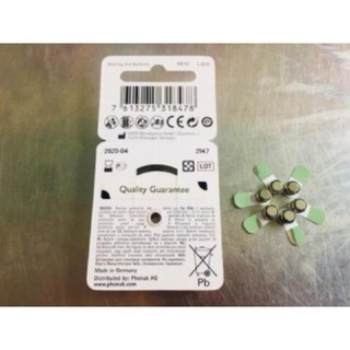 (Hàng về) Pin Máy Trợ Thính-Pin A10 Phonak