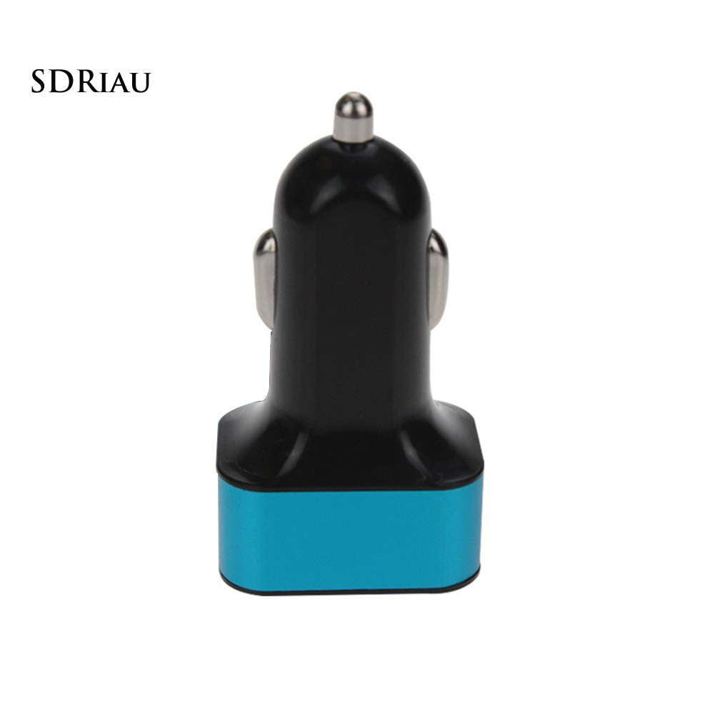 Ổ cắm sạc 3 cổng USB cho xe hơi 2.1A 2.0A 1.1A thiết kế cao cấp