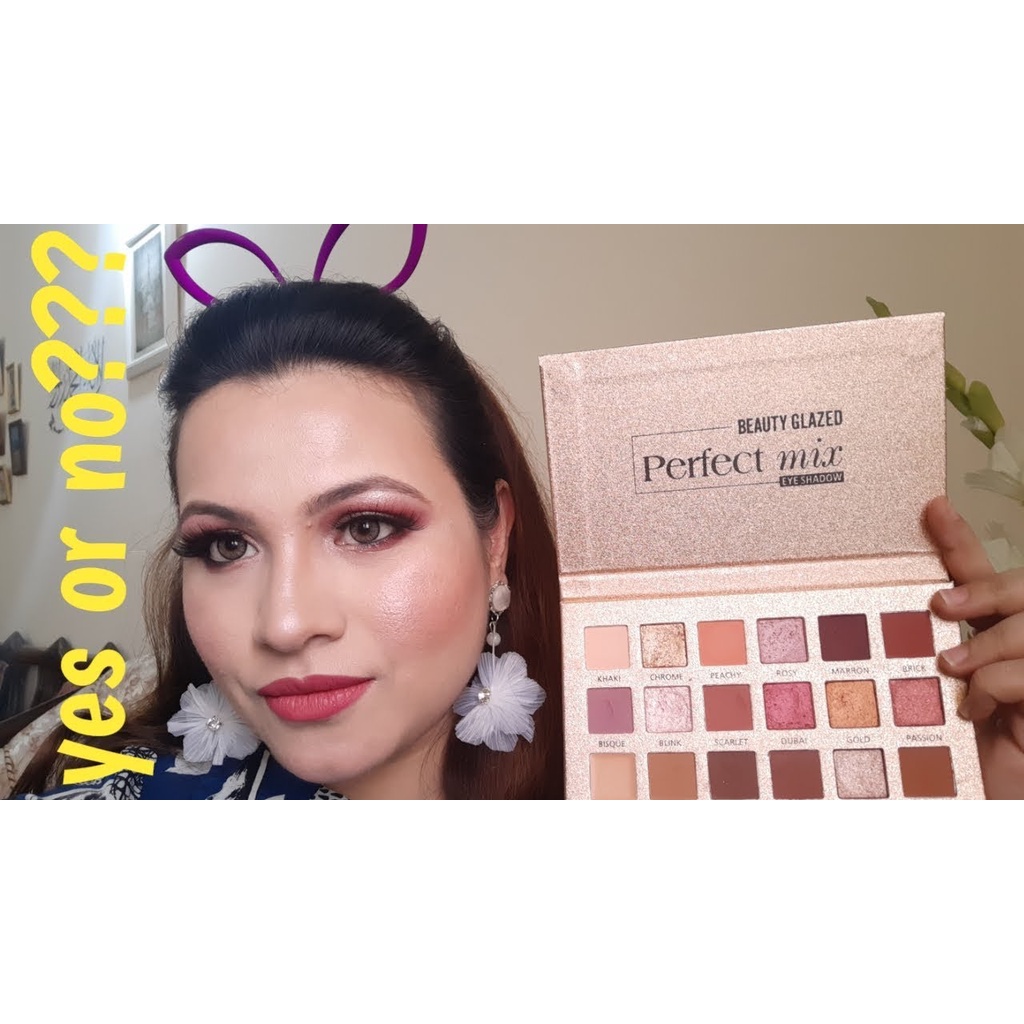 Bảng phấn mắt Beauty glazed perfixt