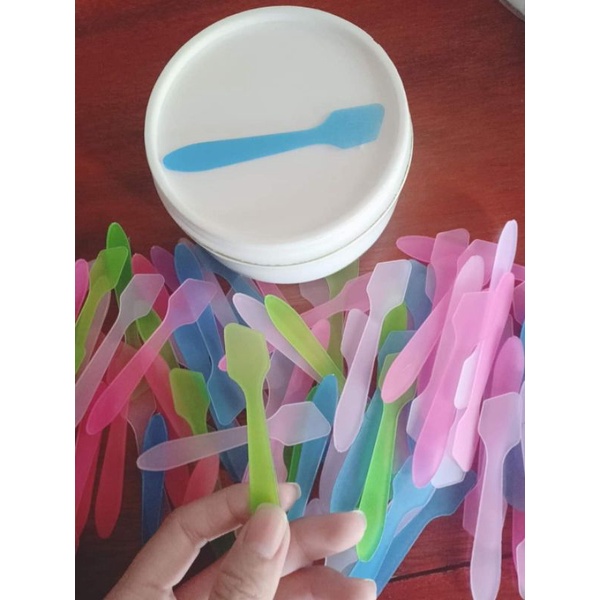 Combo 100 Que Muỗng Trộn Kem 8cm