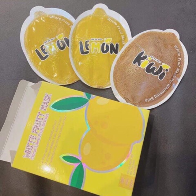 Chanh hộp 3 gói [mẫu mới khoá trắng kiwi]