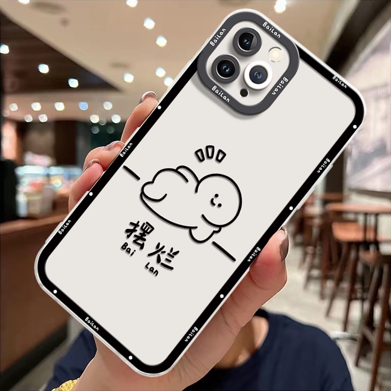 Ốp Điện Thoại TPU Dẻo Trong Suốt Họa Tiết Hoạt Hình Dễ Thương Cho IPhone 14 13 12 Pro Max 11 XS XR X 8 7 6S Plus
