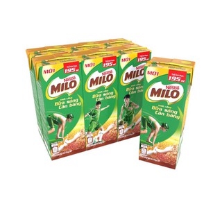 1 vỉ sữa Milo cho bữa sáng