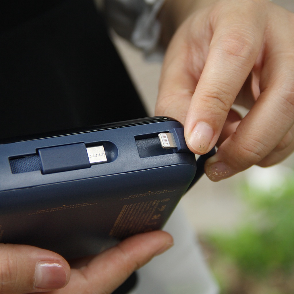 Sạc Dự Phòng Tích Hợp Cáp Sạc 20000mah Sạc Nhanh 20w Chính Hãng- Remax Việt Nam RPP 51- Bảo Hành 12 Tháng