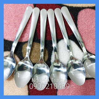 Combo 10 muỗng súp nhọn inox cao cấp