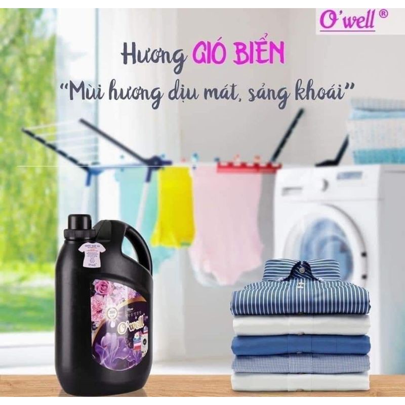 Nước giặt xả Owell hương thơm không phai màu