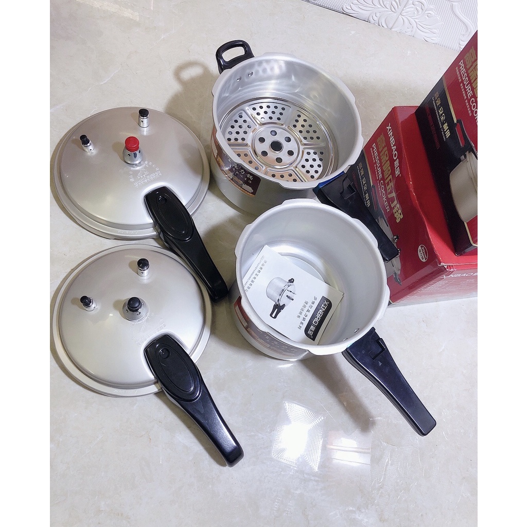 Nồi áp suất nấu gas xinbao 18cm,20cm ,22cm ,24cm ,26cm ,28cm,30cm