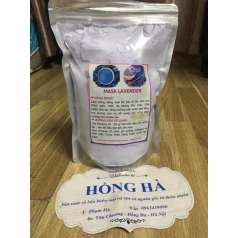 100gr Mặt nạ hoa oải hương Lavender (mask dẻo) hàng HandMade