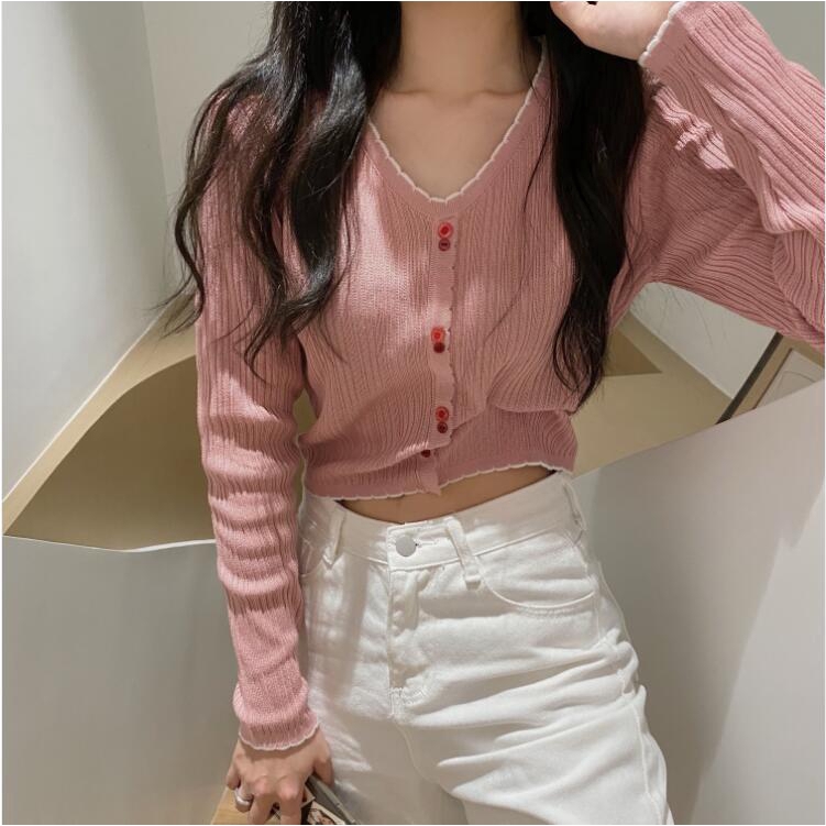 SUXI Áo Sơ Mi Nữ Tay Dài Kẻ Sọc Nhiều Màu