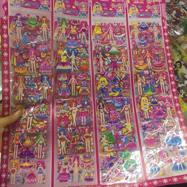 Tờ dán quần áo 24 ( vỉ 24 tờ)
