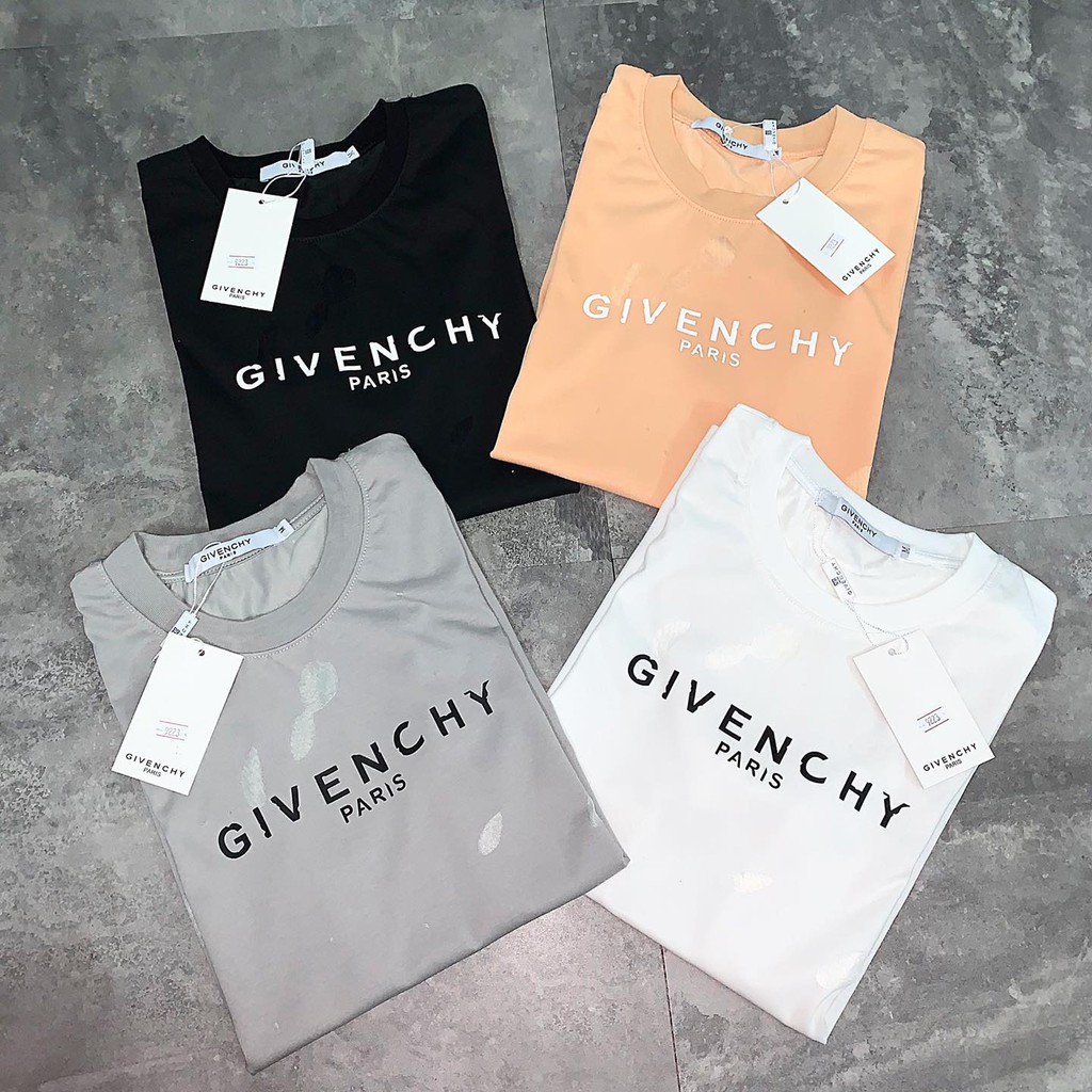 ÁO T-SHIRT GIVENCHY RÁCH LOANG